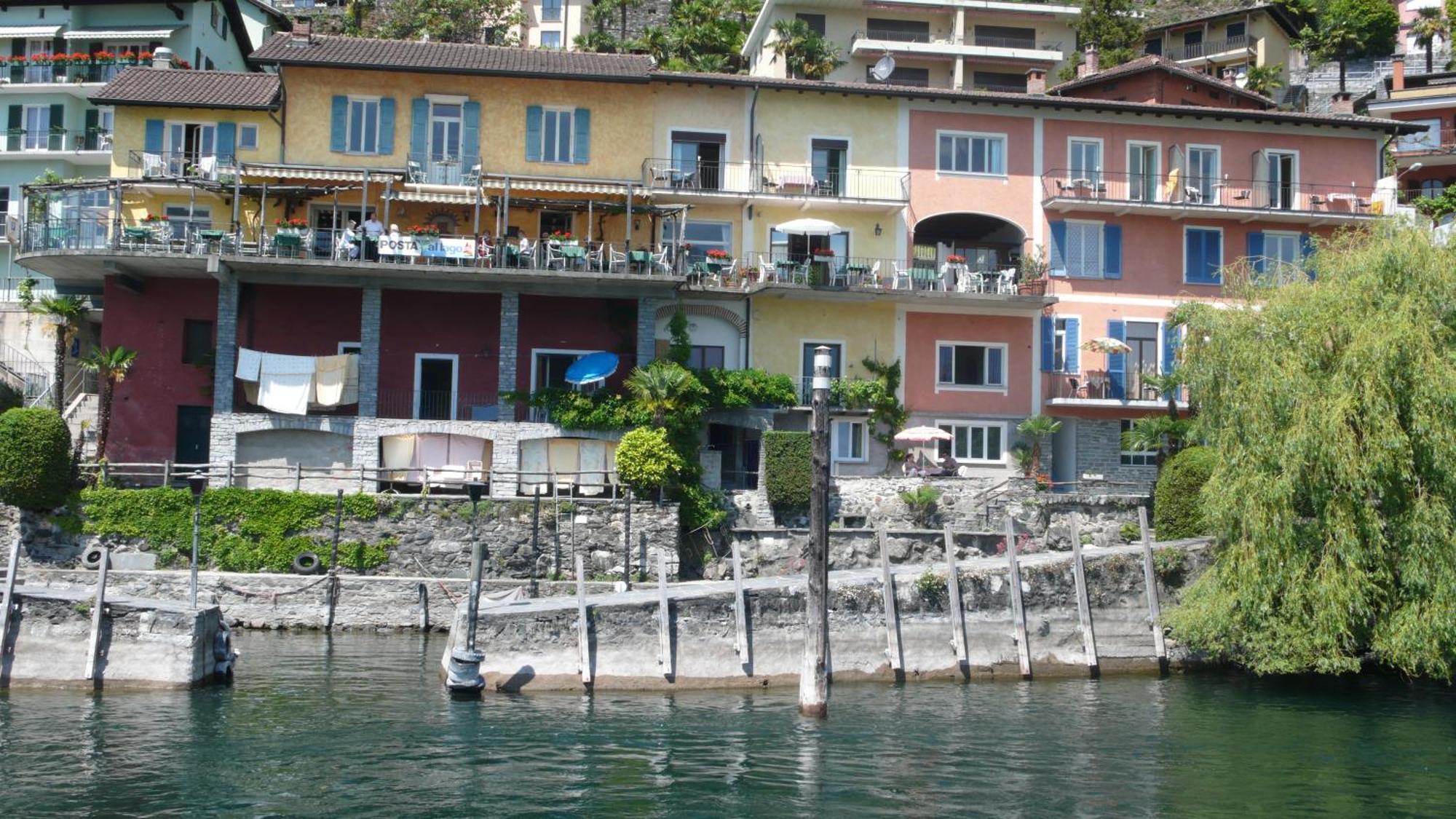 Art Hotel Ristorante Posta Al Lago Ronco sopra Ascona Esterno foto